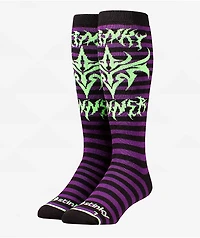 Stinky Socks Sinner Blue Snowboard Socks