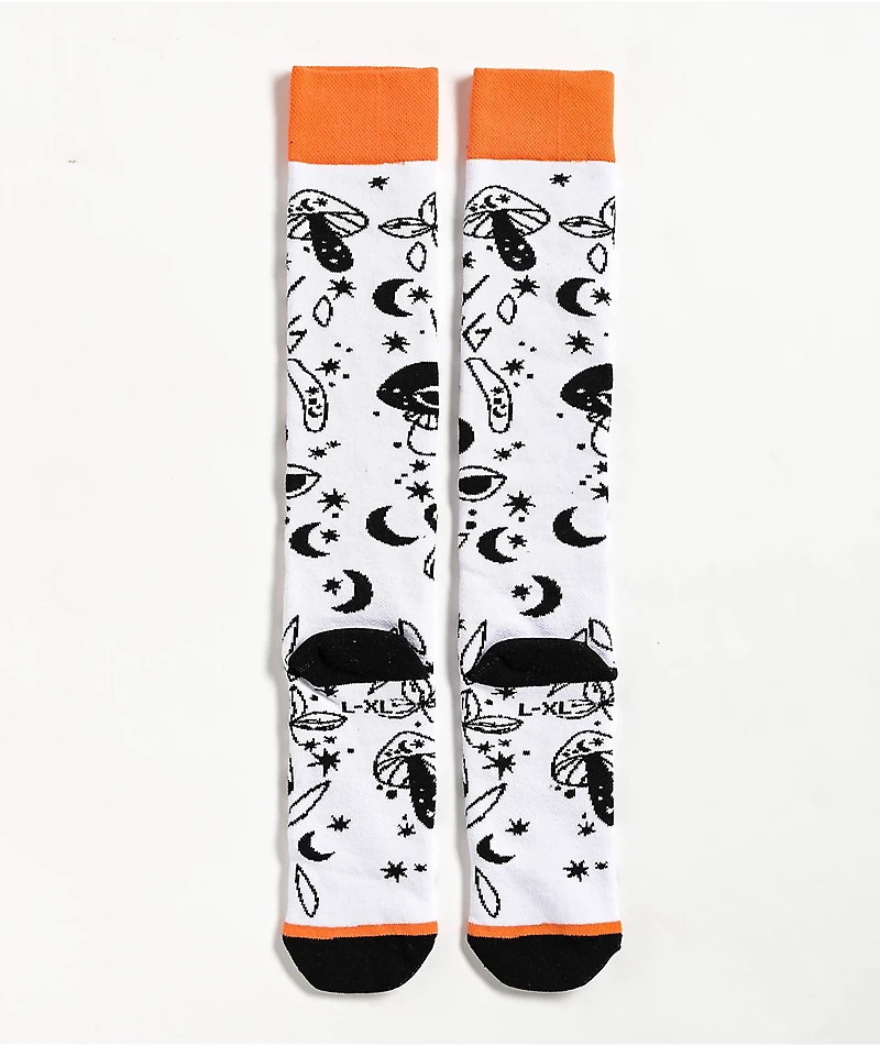 Stinky Socks Stay Wrong White Snowboard