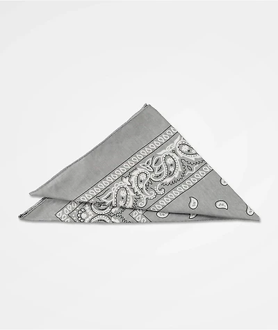 Stone + Locket Classic Grey Bandana