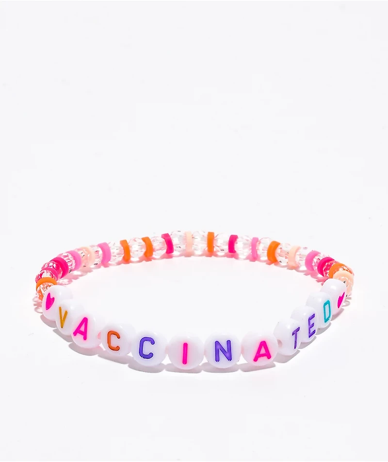 Stone + Locket Vaccinated Bracelet
