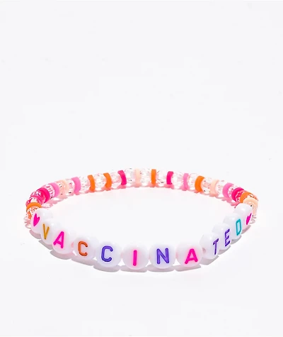 Stone + Locket Vaccinated Bracelet