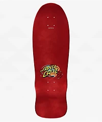 Stranger Things x Santa Cruz Grabke Max Melting Clock Glow In The Dark 9.7" Skateboard Deck