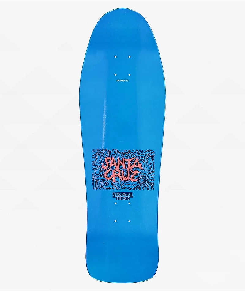 Stranger Things x Santa Cruz Knox Hellfire Pit Glow In The Dark 10.07" Skateboard Deck
