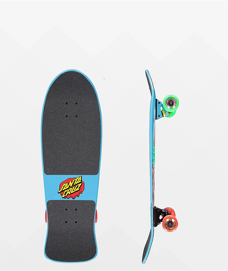 Stranger Things x Santa Cruz Meek Slasher 31.1" Cruiser Skateboard Complete