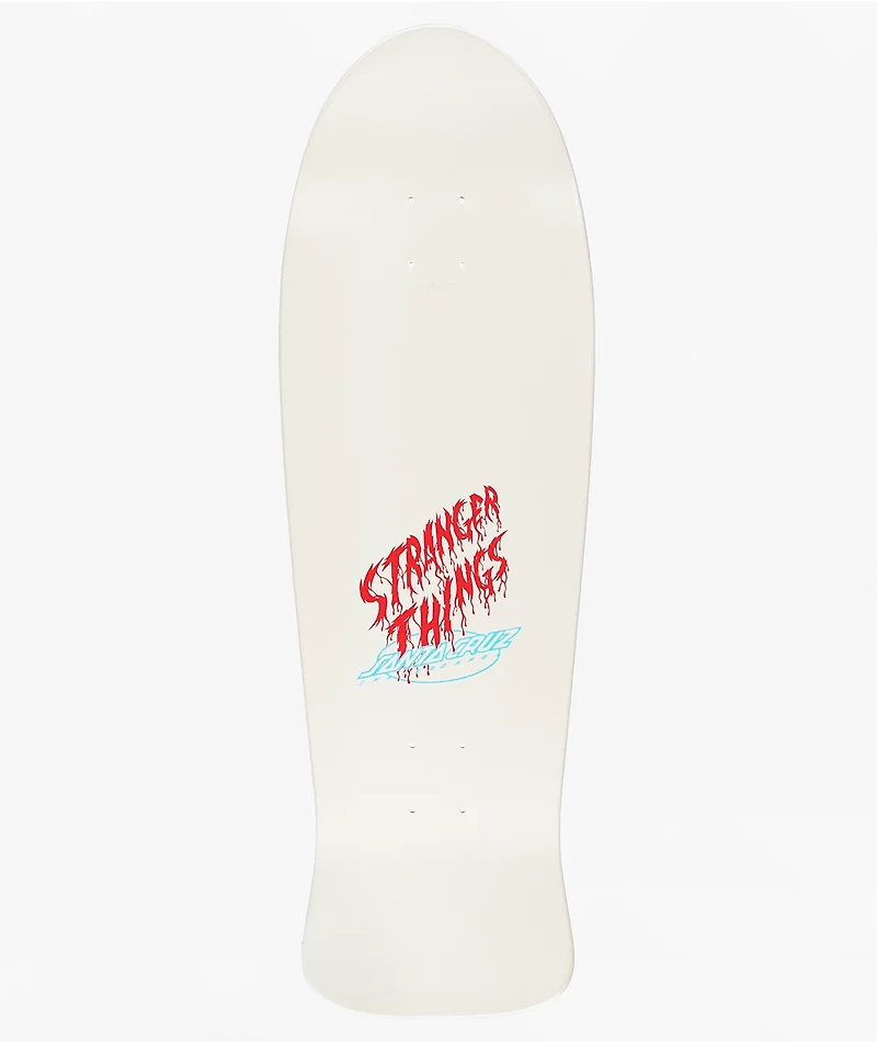 Stranger Things x Santa Cruz Meek Slasher Eddie Glow In The Dark 10.1" Skateboard Deck