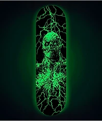 Stranger Things x Santa Cruz Vecna Glow In The Dark 8.5" Skateboard Deck