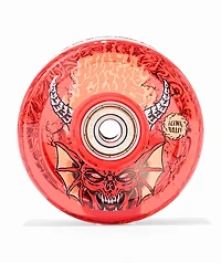 Stranger Things x Slime Balls Light Ups LED Hellfire Club 66mm 78a Red Cruiser Skateboard Wheels