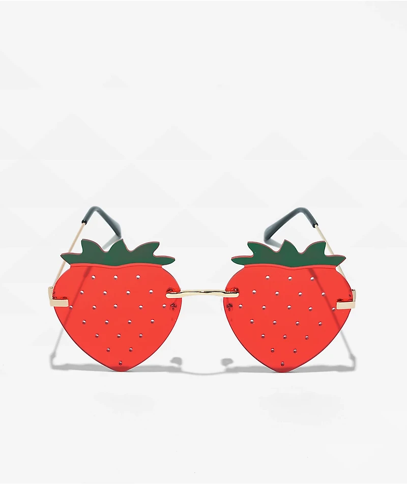 Strawberry Red Sunglasses
