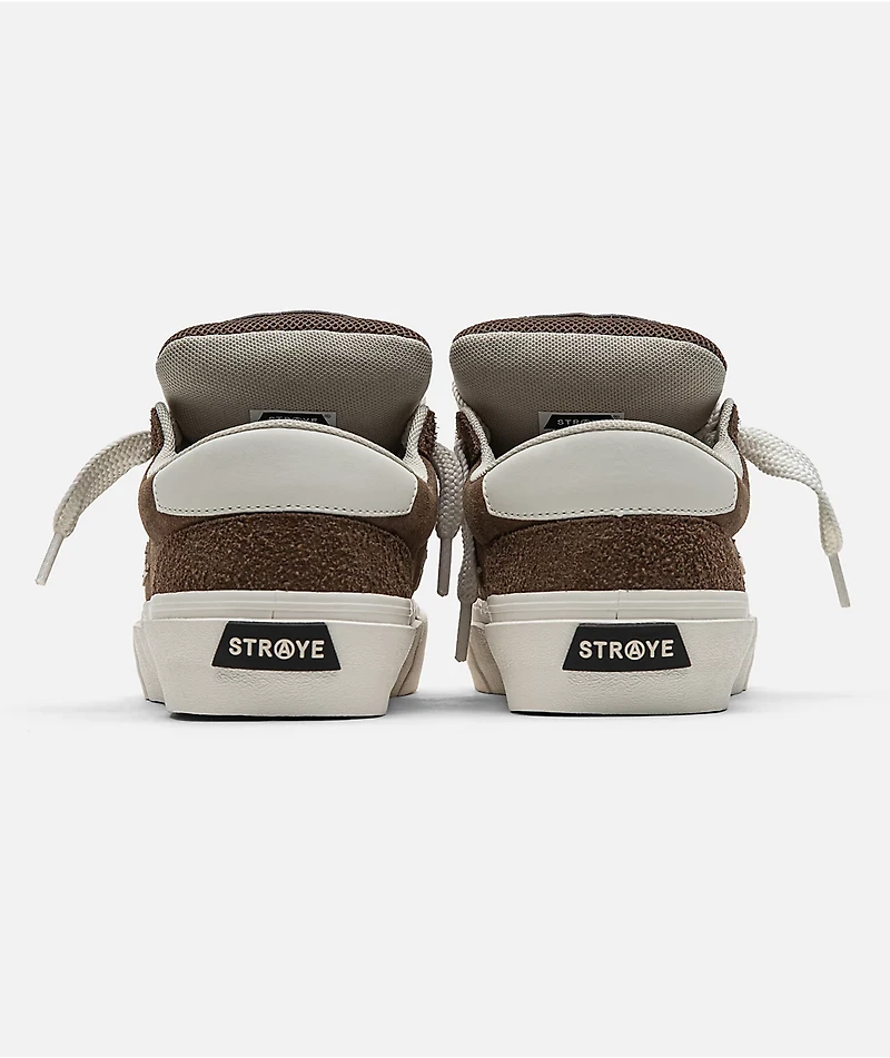 Straye Boo Logan Puff Brown Crepe Skate Shoes