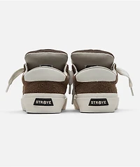 Straye Boo Logan Puff Brown Crepe Skate Shoes