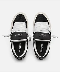 Straye Dixon Logan Puff Black & White Skate Shoes