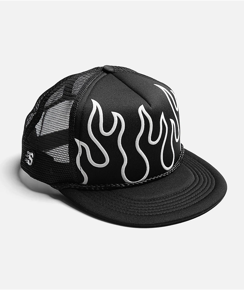 Straye Fuego Black Trucker Hat