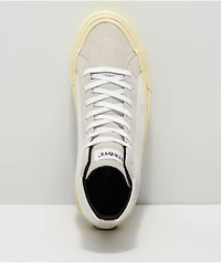 Straye Hiland White, Grey, & Cream High Top Skate Shoes