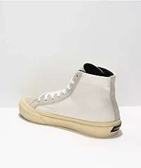 Straye Hiland White, Grey, & Cream High Top Skate Shoes