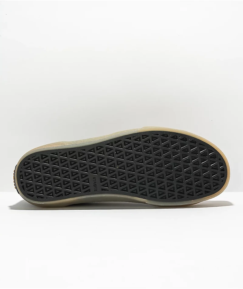 Straye Logan Black, Cheetah, & Gum Skate Shoes