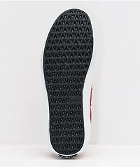 Straye Logan Flame Red Suede Skate Shoes