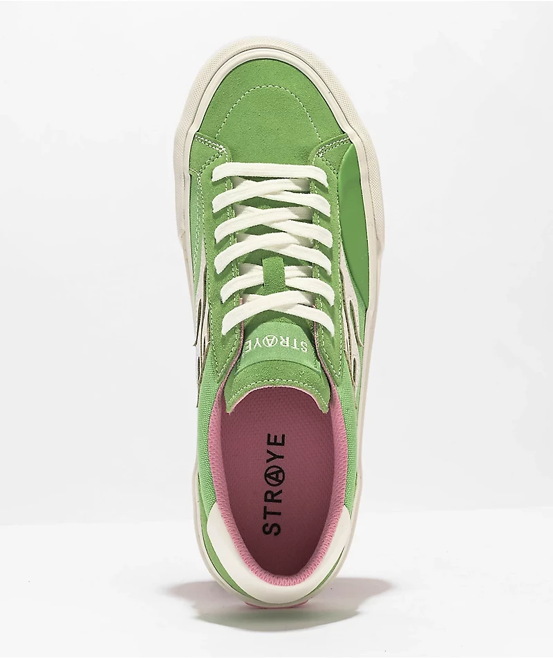Straye Logan Lime Flame Skate Shoes