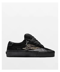Straye Logan Puff Axell Slay'R Black & Gold Skate Shoes
