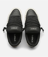 Straye Logan Puff Black Bevel Skate Shoes