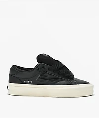 Straye Logan Puff Black Bevel Skate Shoes