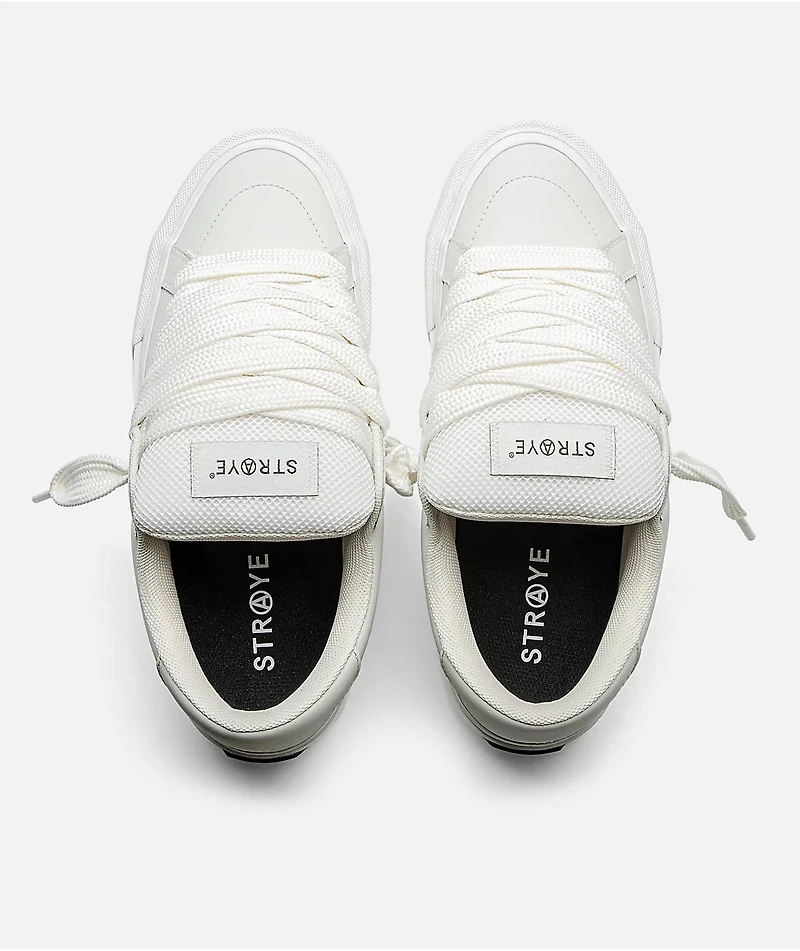 Straye Logan Puff Blanco Bevel Skate Shoes