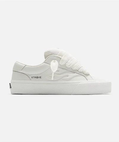 Straye Logan Puff Blanco Bevel Skate Shoes