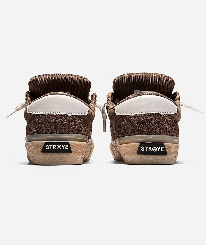 Straye Logan Puff Brown Crepe Skate Shoes