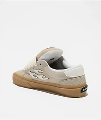Straye Logan Puff Cream & Crepe Skate Shoes