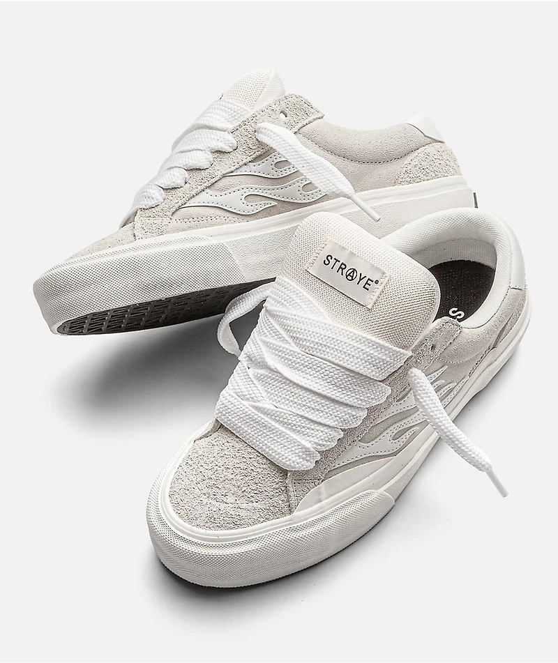 Straye Logan Puff Cream Skate Shoes