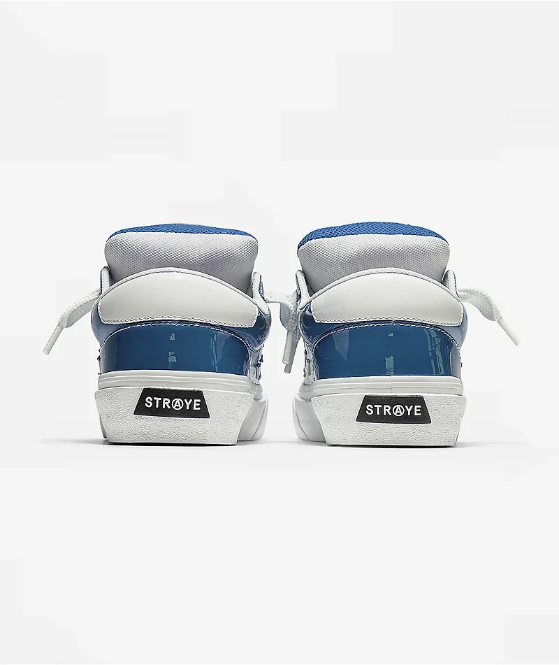 Straye Logan Puff Glossy Blue Skate Shoes