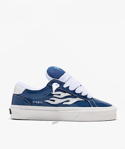 Straye Logan Puff Glossy Blue Skate Shoes
