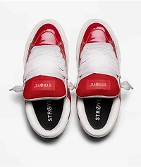 Straye Logan Puff Glossy Red Skate Shoes
