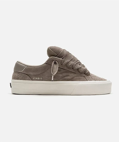 Straye Logan Puff Taupe Bevel Skate Shoes