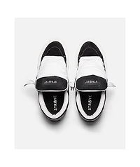 Straye Logan Stomper Black & White Skate Shoes