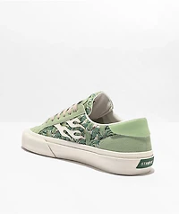 Straye Logan Tallywood Floral Teal Skate Shoes