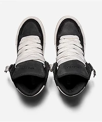 Straye VDR .01 Black & White High Top Skate Shoes