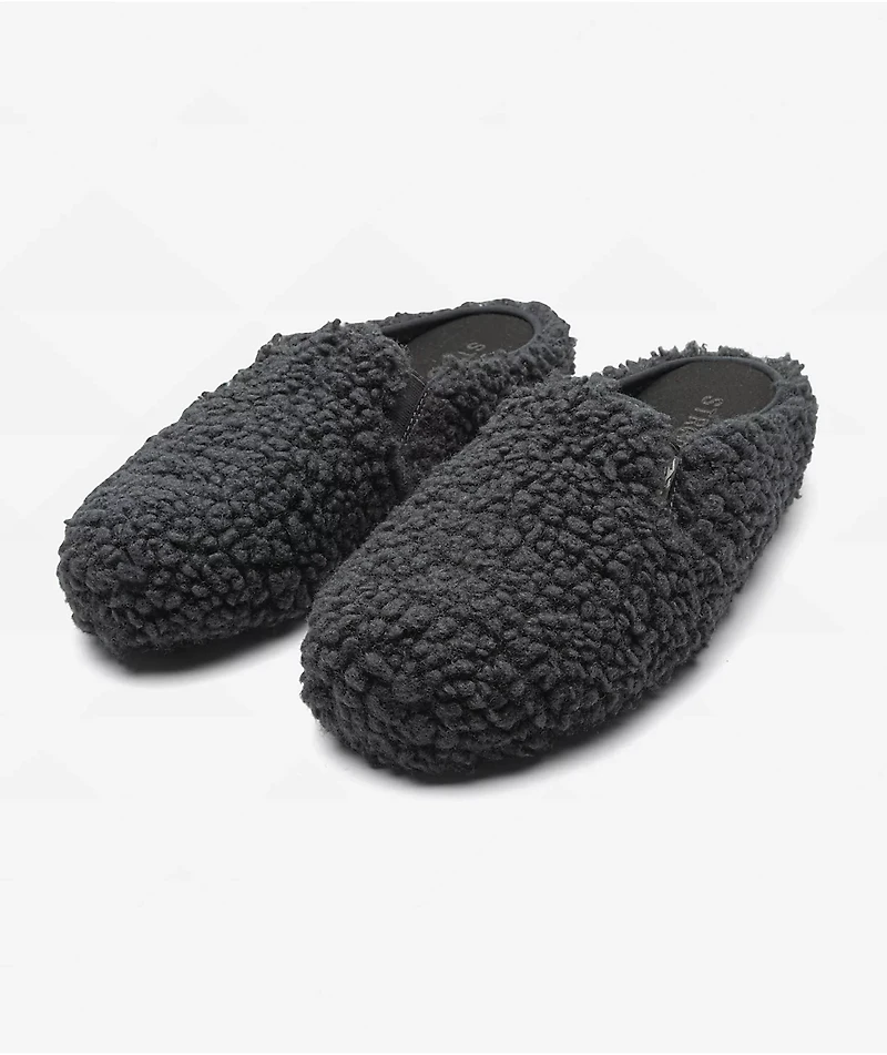 Straye Ventura Furry Carbon Mule Slippers