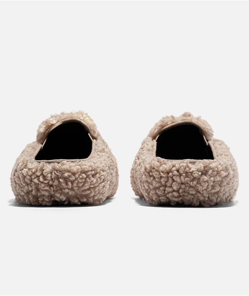 Straye Ventura Furry Sand Mule Slippers