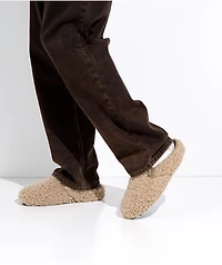 Straye Ventura Furry Sand Mule Slippers