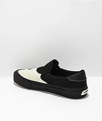 Straye Ventura X-Ray One Love Black & White Slip-On Skate Shoes