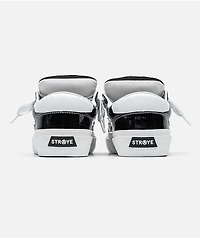 Straye x Blackdope Logan Puff Black Patent Leather Skate Shoes