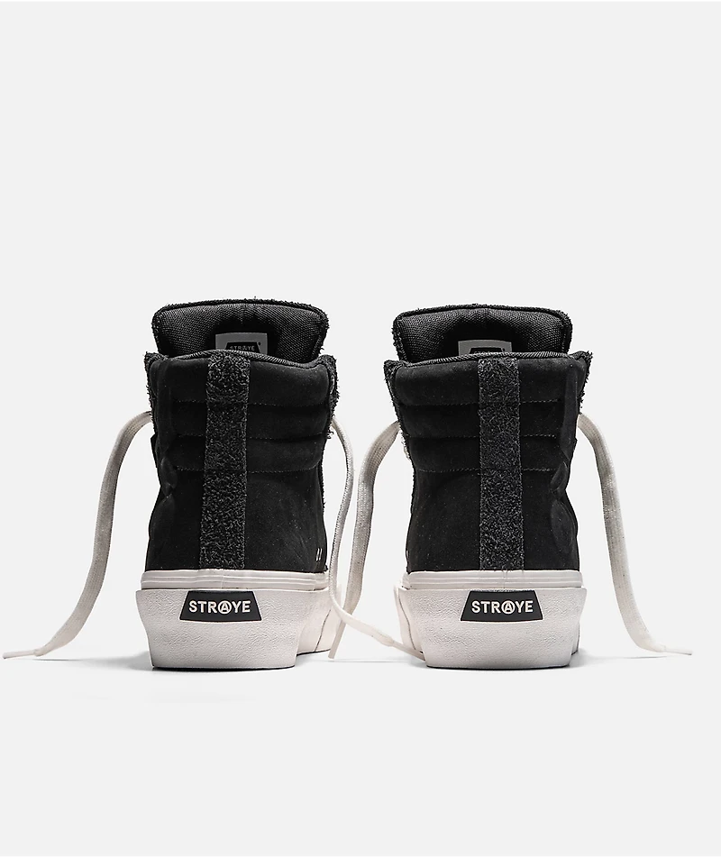 Straye x XPLR Venice Stomper Bones Black & White Shoes