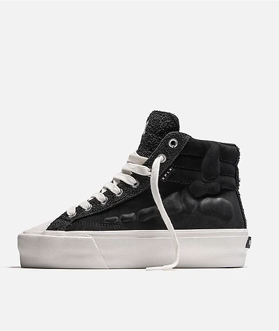 Straye x XPLR Venice Stomper Bones Black & White Shoes