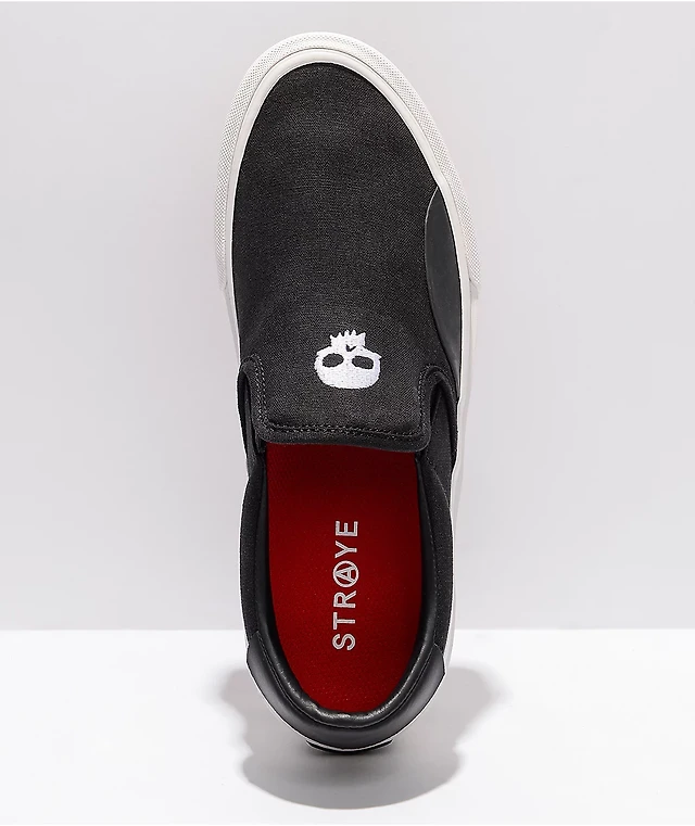 Straye x Zero Ventura X-Ray Black, White, & Red Slip-On  display picture 1