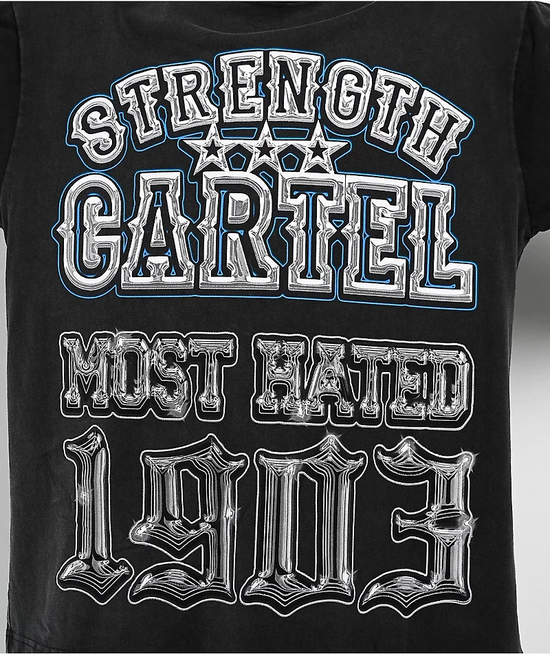 Strength Cartel Most Hated Black T-Shirt