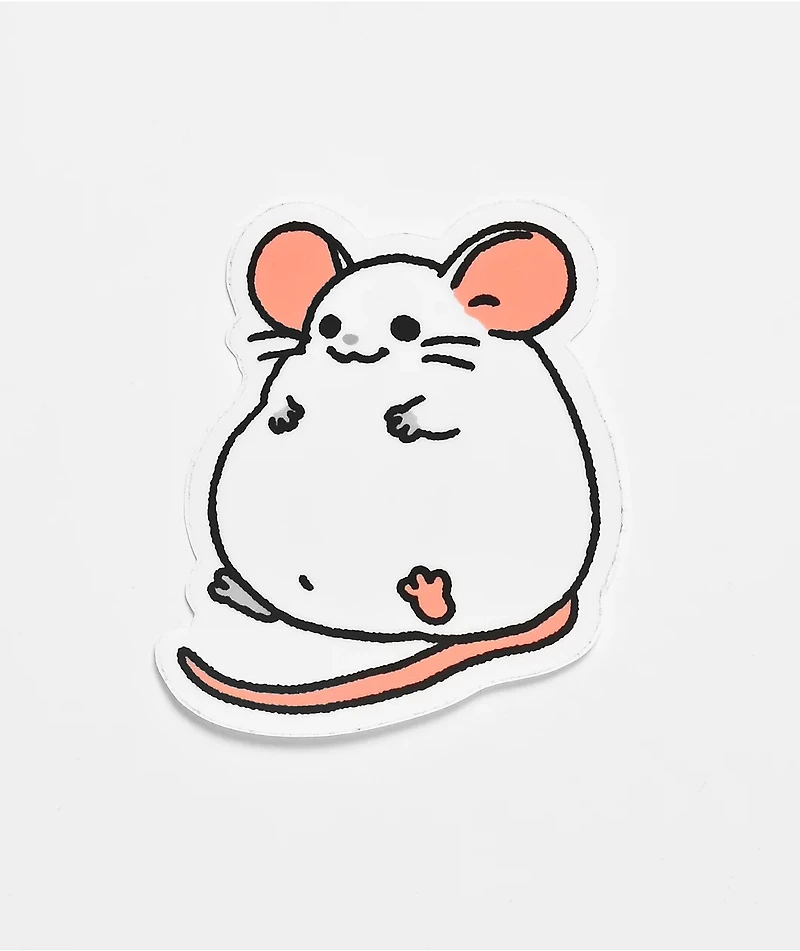 Strike Gently Fat Rat Sticker