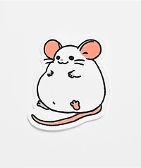 Strike Gently Fat Rat Sticker