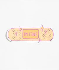 Strike Gently Fine Sticker