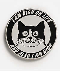 Strike Gently High On Life Enamel Pin