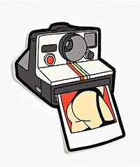 Strike Gently Instantpic Sticker